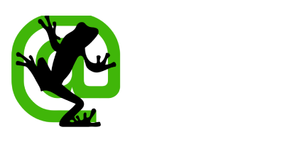 Screaming Frog logo.