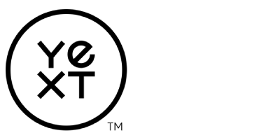 Yext logo.