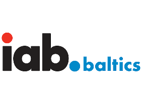 IAB Baltics logo.